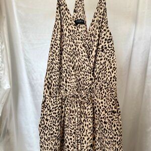 Storia | Leopard Print Romper | Size L